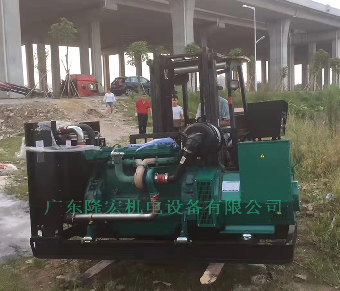 中山高速公路用備用電源、120KW濰柴發(fā)電機(jī)